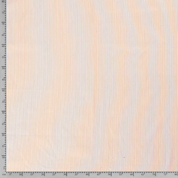 Cotton Poplin fabric Stripes printed 