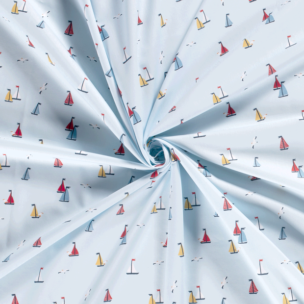 Cotton Poplin fabric printed 