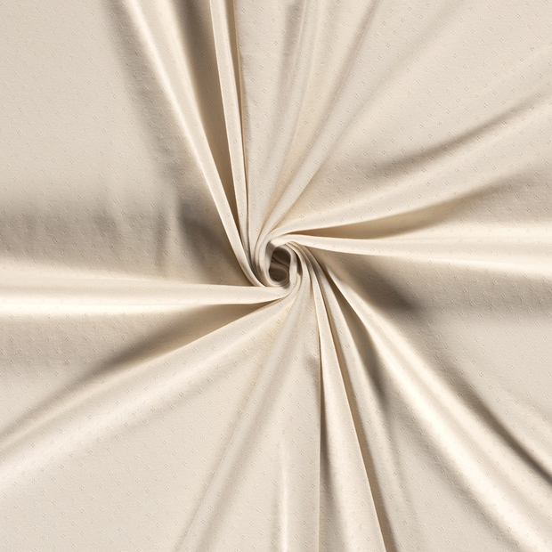 Pinpoint fabric Ivory 