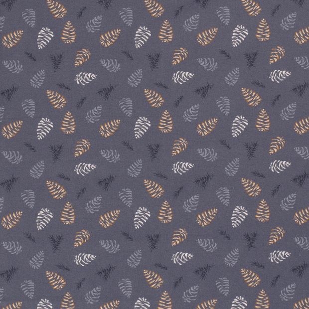 Cotton Poplin fabric Christmas 