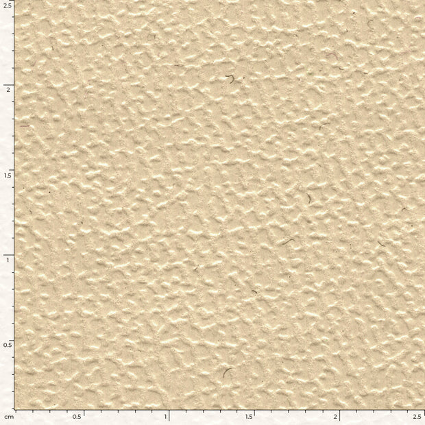 Artificial Leather fabric Unicolour Beige