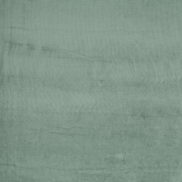 Nicky Velours Rib fabric Mint matte 