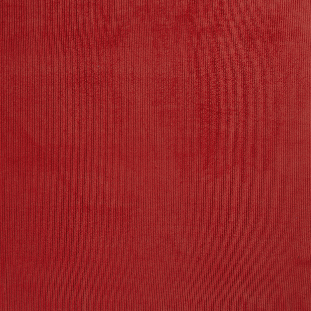 Velours Côtelé 4.5w tissu Rouge mat 