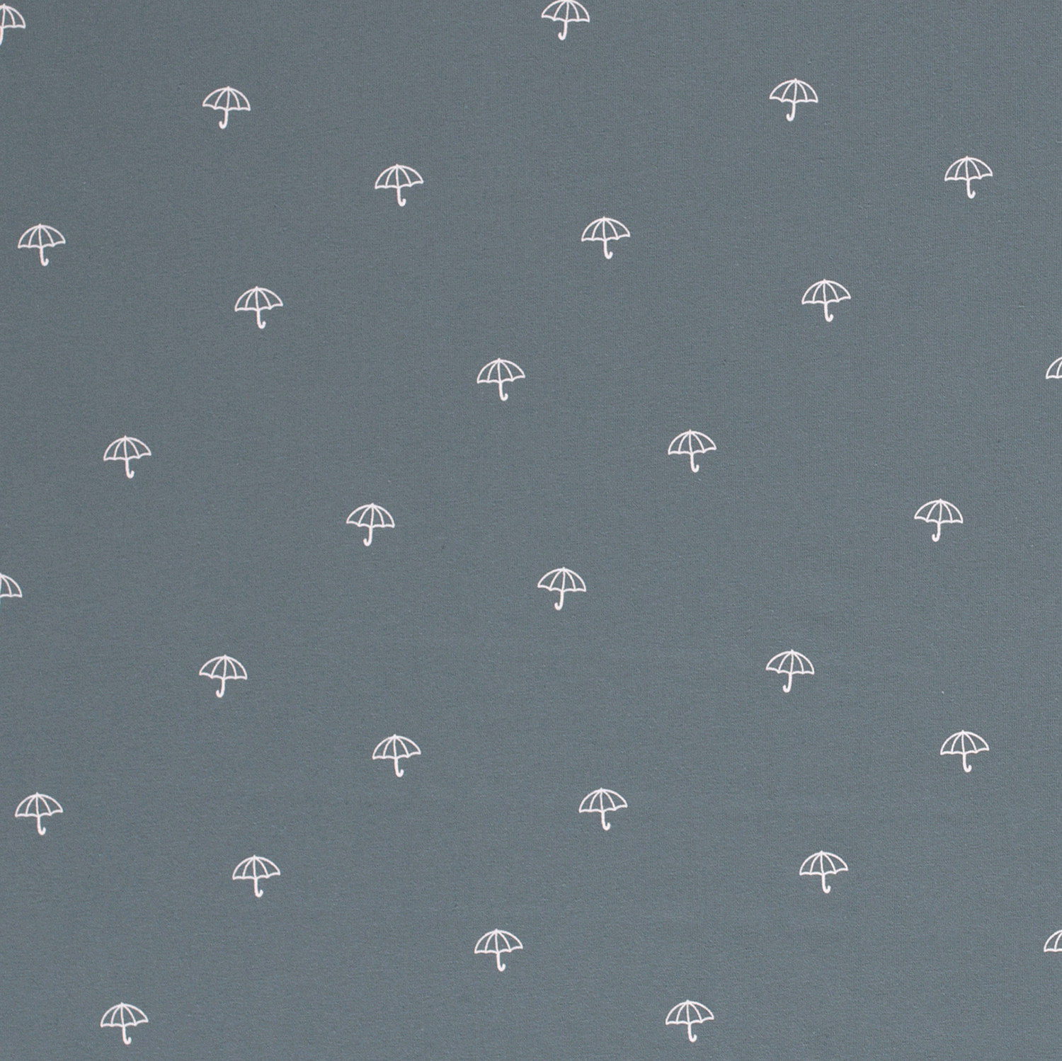 Cotton Jersey fabric Umbrellas Indigo Wholesale fabrics Nooteboom