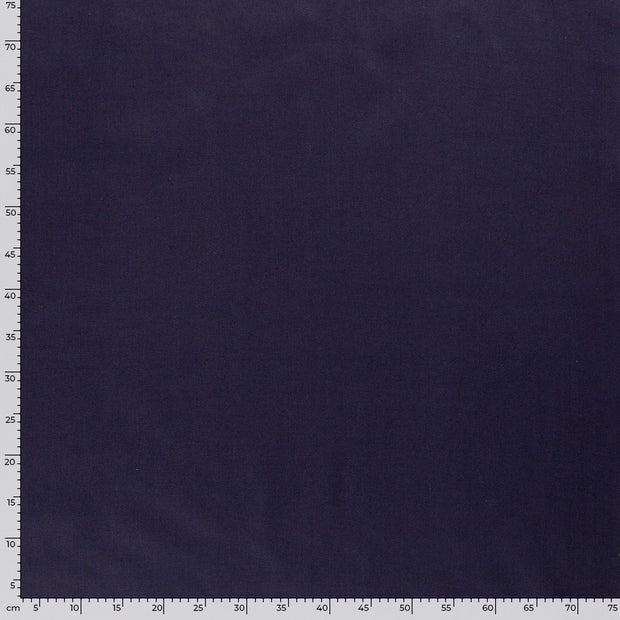 Canvas tissu Unicolore Noir carbone