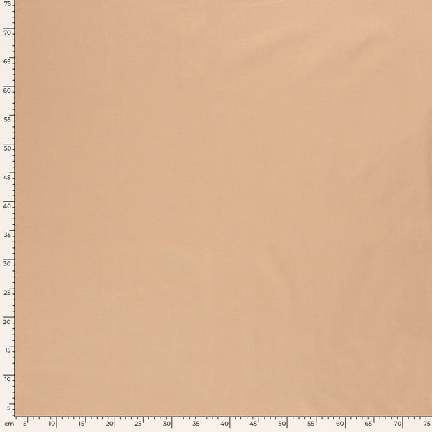 Cretonne fabric Unicolour Beige