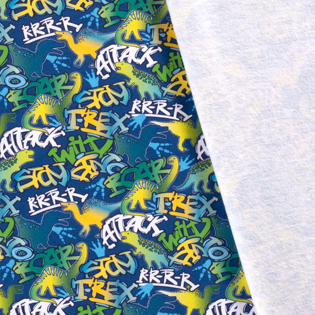 Jogging fabric Graffiti digital printed 