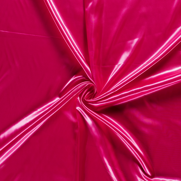 Satin tissu Fuchsia 