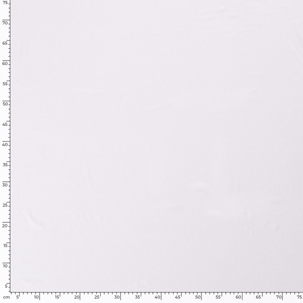 Jersey Maillot de Bain tissu Unicolore Blanc optique