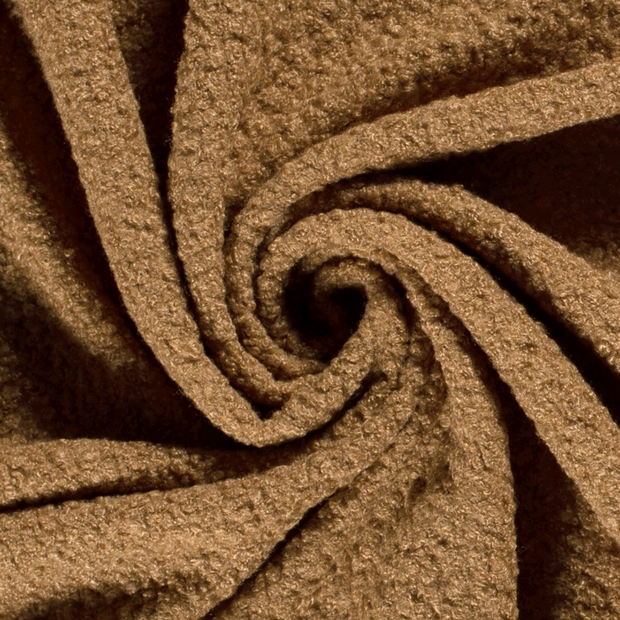 Bouclé fabric Unicolour Camel