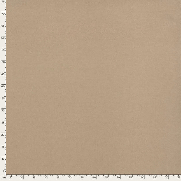 Mantel Wool Touch fabric Unicolour Beige