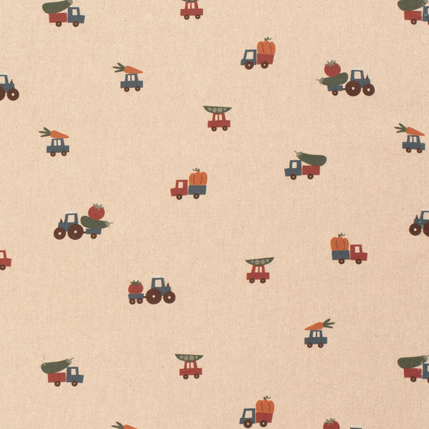 Panama fabric Cars Nude