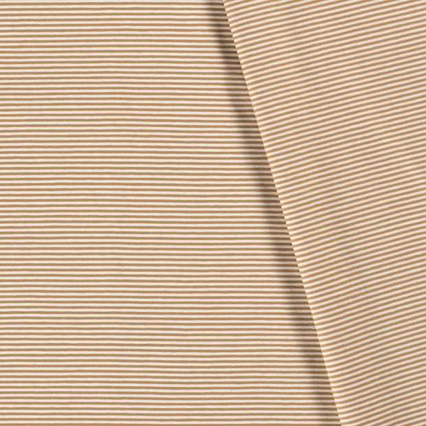 Cotton Jersey Yarn Dyed fabric Stripes 
