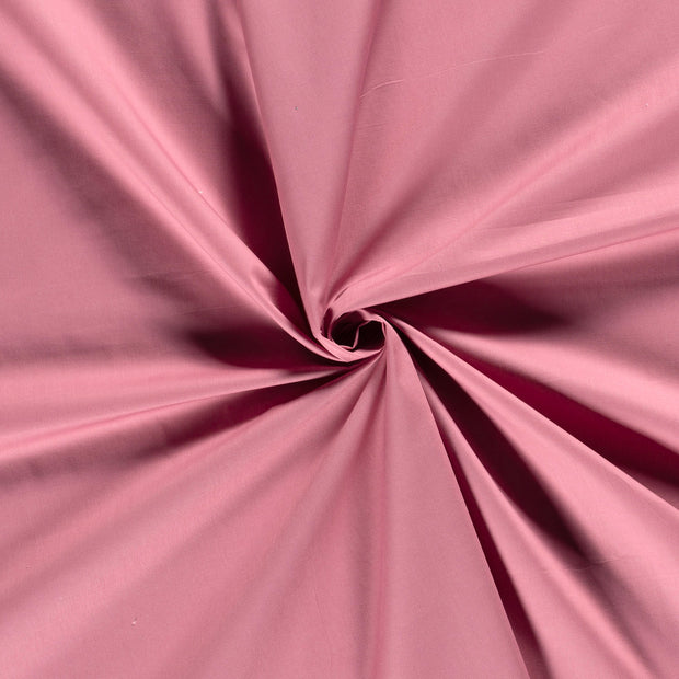 Katoen Poplin stof Roze 
