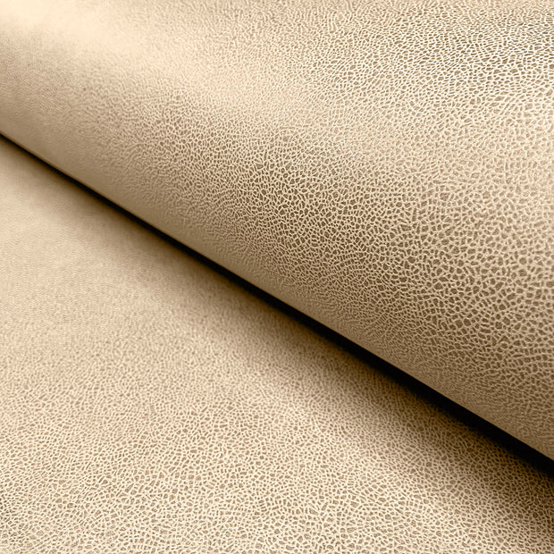 Cuir Suèdé tissu Unicolore Beige