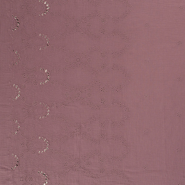 Muslin fabric Pink matte 