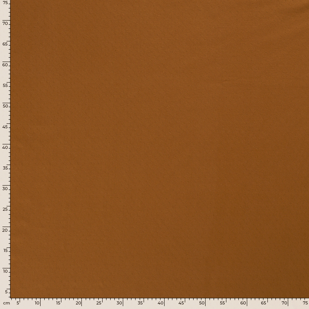Pinpoint fabric Unicolour Caramel