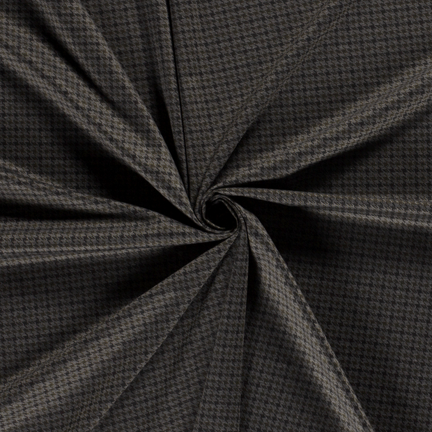 Punta di Roma fabric Khaki Green printed 