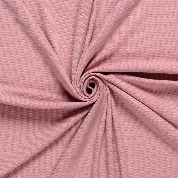 Heavy Knit tissu Rose 