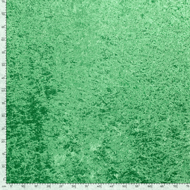 Velours tissu Unicolore Vert