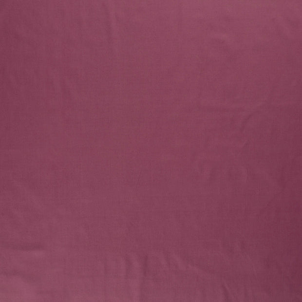 Popeline de Coton tissu Vieux rose mat 
