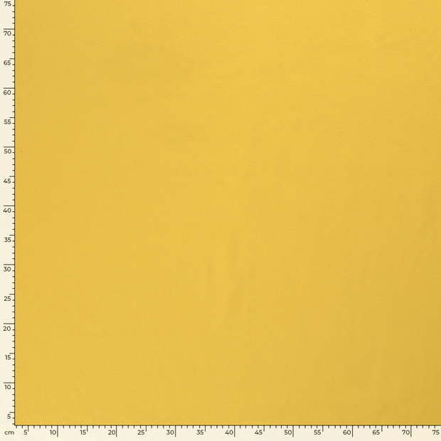 Jersey de Coton tissu Unicolore Jaune