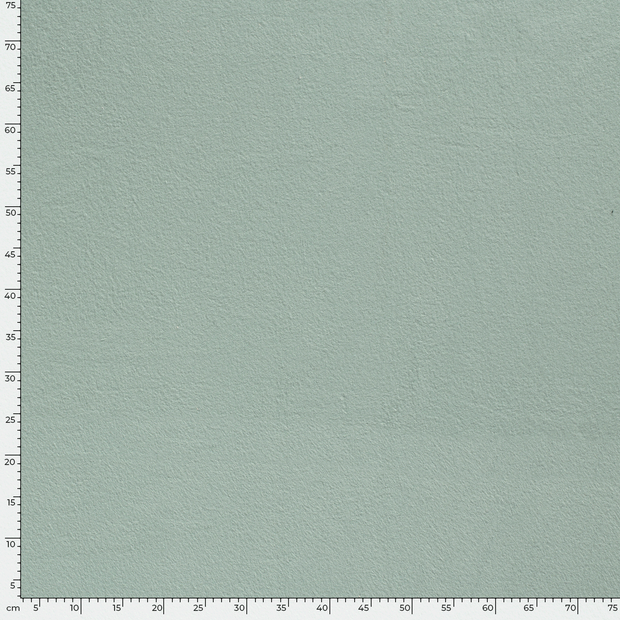 Cotton Fleece fabric Unicolour Dark Mint