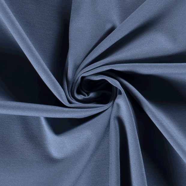 Punta di Roma fabric Unicolour Indigo
