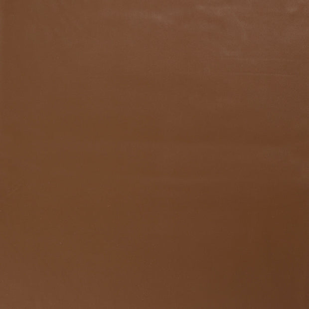 Artificial Leather fabric Brown slightly shiny 