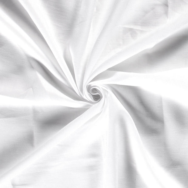 Pure linen fabric Optical White 