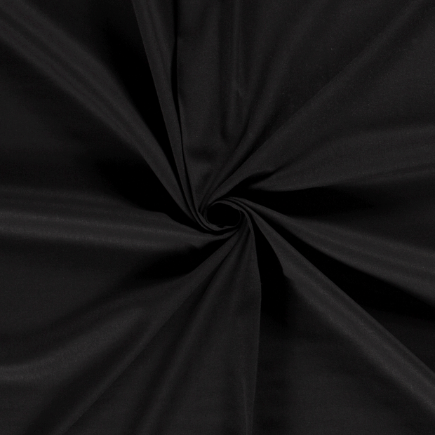 Woven Viscose Linen fabric Black 