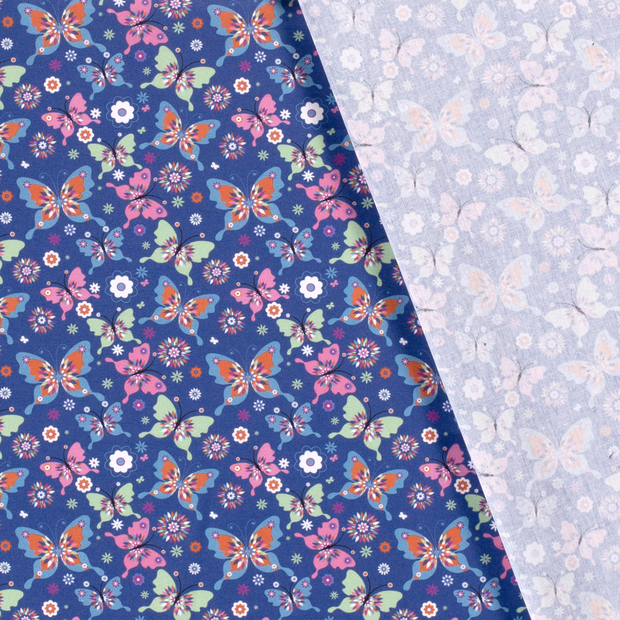 Cotton Poplin fabric Animals printed 