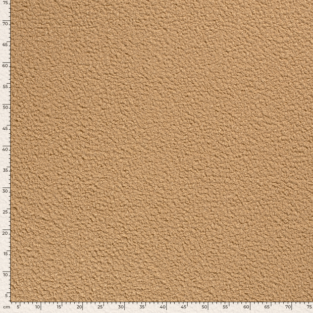 Bouclé fabric Unicolour Camel
