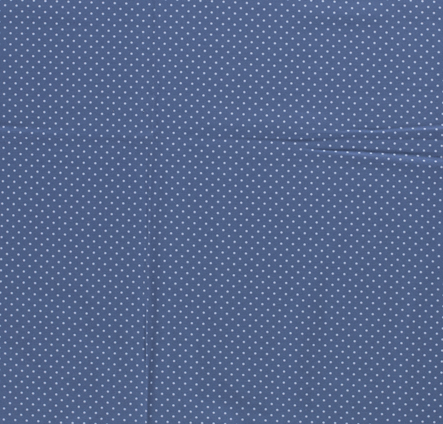 Cotton Jersey fabric Dots Indigo