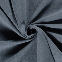 Linnen stone washed Effen Indigo