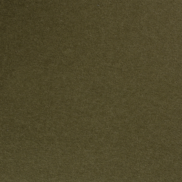 Wool Boucle fabric Olive Green matte 