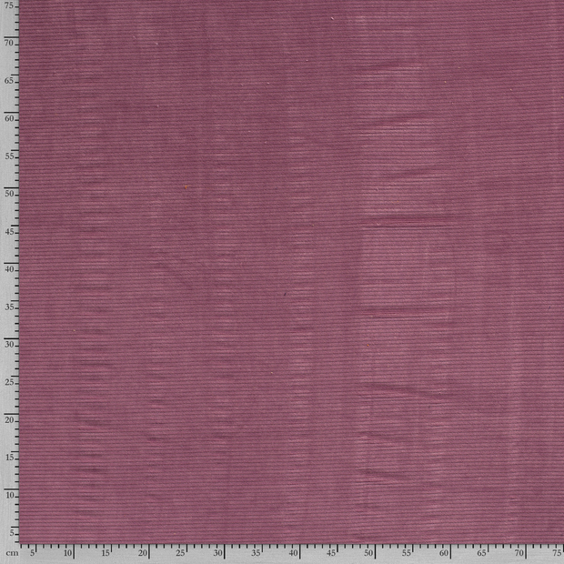 Velvet fabric Rib Purple