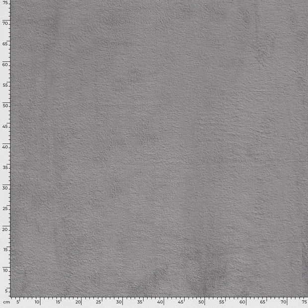 Polaire de Bambou tissu Unicolore Gris clair