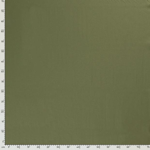 Popeline de Coton tissu Unicolore Vert Forêt