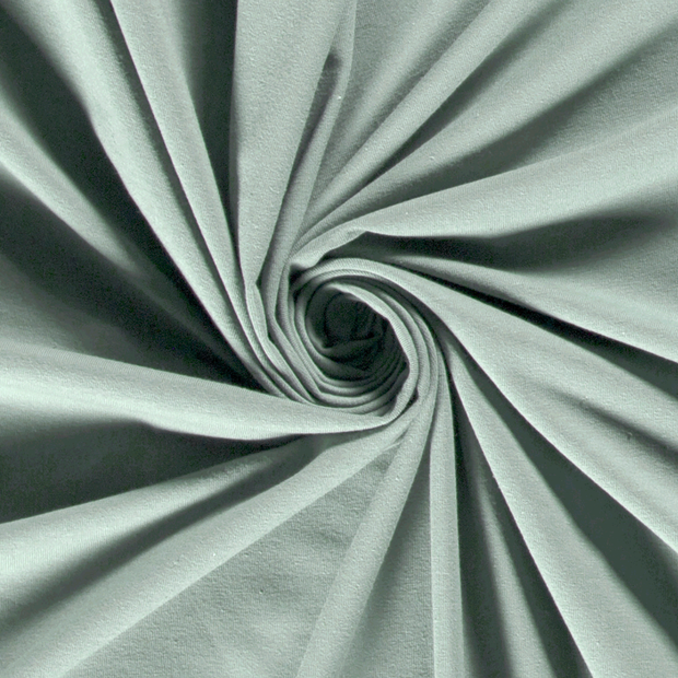 Cotton Jersey fabric Unicolour Ice Blue
