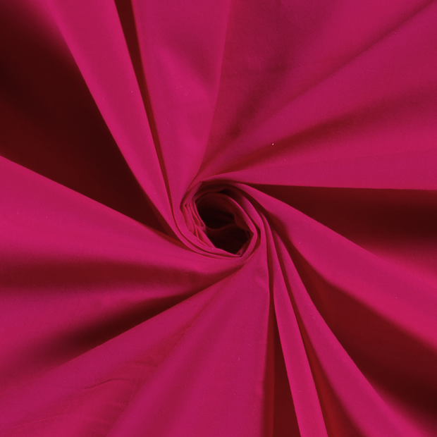 Voile fabric Unicolour Fuchsia