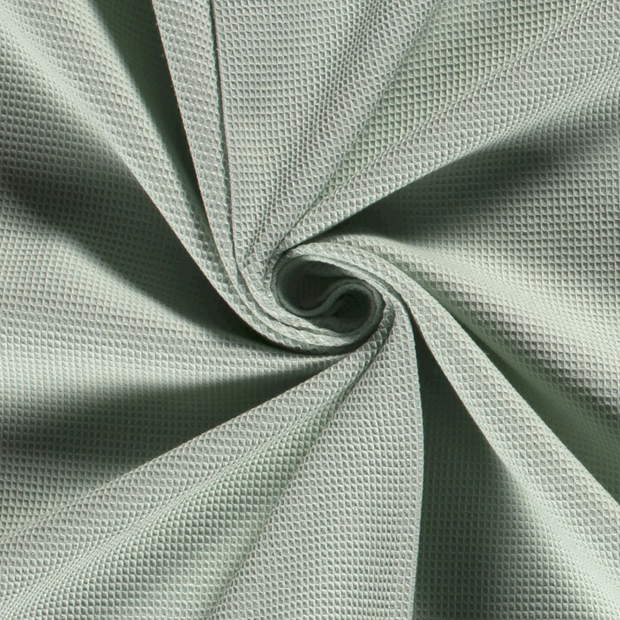 Kimono tissu Unicolore Menthe