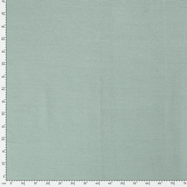 Ottoman jersey fabric Unicolour Ice Blue