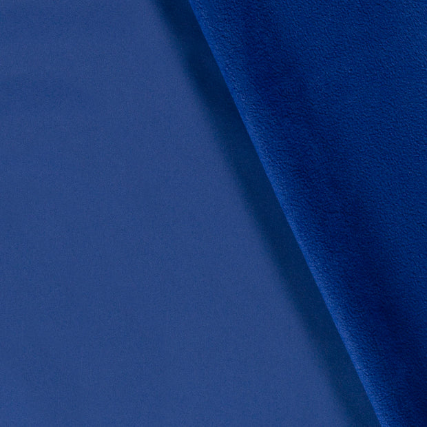 Softshell tissu Unicolore Cobalt