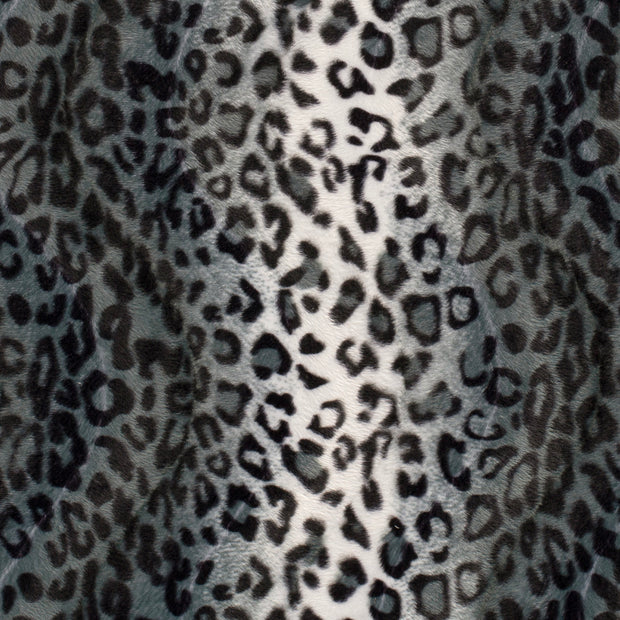 Velours fabric Panther Dark Grey