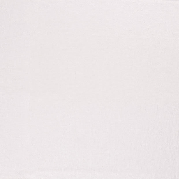 Ramie Linen fabric White matte 