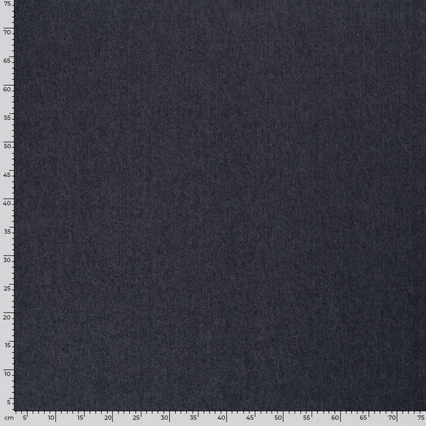 Denim Stretch fabric Unicolour Navy