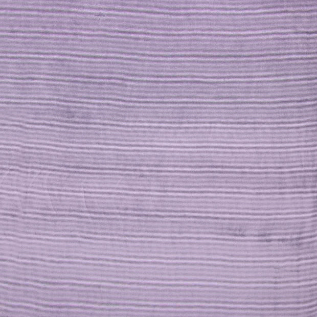 Nicky Velours Rib tissu Lilas mat 