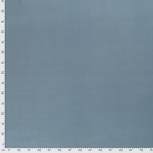 Viscose Poplin fabric Unicolour Indigo