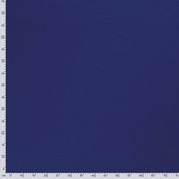 Cotton Jersey fabric Unicolour Cobalt